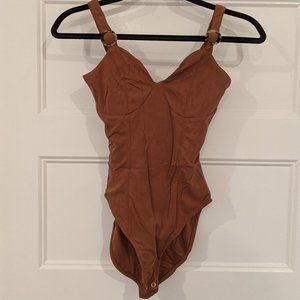 Good American - Rust Tank Top Bodysuit - Women's 1
